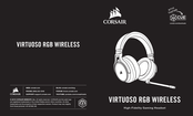 Corsair VIRTUOSO RGB WIRELESS Manual De Instrucciones