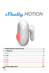 Shelly MOTION Manual De Instrucciones