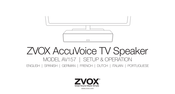 ZVOX AV157 Guia De Inicio Rapido