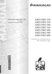 Immergas ARES PRO 348 Instrucciones Y Advertencias