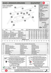 Dj Moveis DÓRIS/ANNE Instrucciones De Montaje