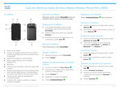 Cisco Webex 840 Guía De Referencia Rápida