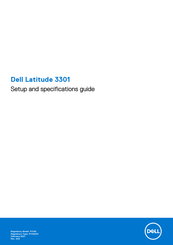 Dell Latitude 3301 Guía De Configuración Y Especificaciones