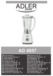 Adler europe AD 4057 Manual De Uso