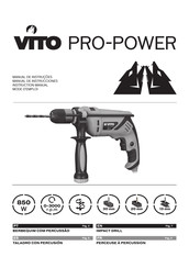 VITO PRO-POWER VIBE850 Manual De Instrucciones