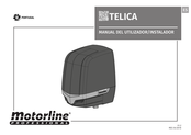 Motorline Professional TELICA Manual Del Utilizador/Instalador