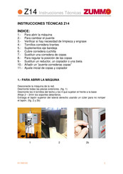 Zummo Z14 Serie Instrucciones Técnicas