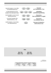 Lotus cooker BM-78G Guia Para La Intalación E Instrucciones De Uso