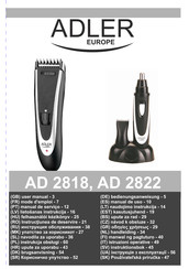 Adler europe AD 2818 Manual De Uso