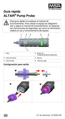 Msa ALTAIR Pump Probe Guía Rápida