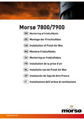 Morso 7800 Instrucciones De Instalación