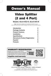 Tripp-Lite B114-002-R Manual Del Propietário