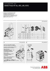 ABB SACE Tmax XT CCC Instrucciones De Instalación