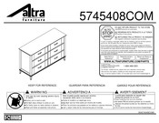 Altra Furniture 5745408COM Instrucciones De Montaje