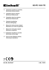 EINHELL GC-PC 1535 I TC Manual De Instrucciones Original