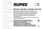 Rupes RH156A Instrucciones De Uso Y Manutención