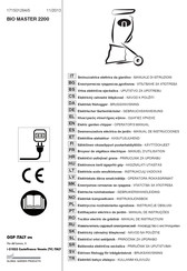 Stiga BIO MASTER 2200 Manual De Instrucciones