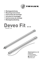 Trilux Deveo Fit Serie Instrucciones De Montaje