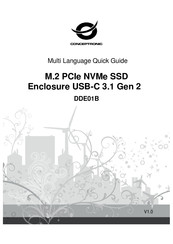 Conceptronic DDE01B Manual Del Usuario