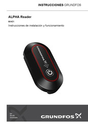 Grundfos ALPHA MI401 Instrucciones De Instalación Y Funcionamiento