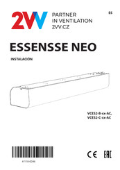 2VV ESSENSSE NEO VCES2B-150-E Manual Del Usuario