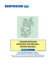 Berthoud SPEEDAIR 600 L Manual Del Usuario