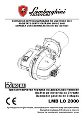 LAMBORGHINI LMB LO 2000 Manual De Instalación, Mantenimiento Y Uso