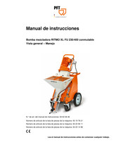 PFT RITMO XL FU 230/400 Manual De Instrucciones