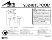 Altra Furniture 9324015PCOM Instrucciones De Montaje