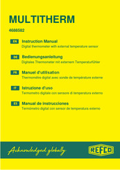 Refco MULTITHERM 4688582 Manual De Instrucciones