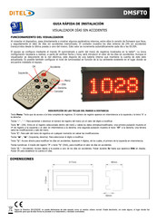 Ditel DMSFT0 Guía Rápida De Instalación