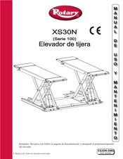 Rotary XS30N Serie 100 Manual De Uso Y Mantenimiento