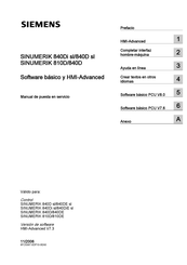 Siemens SINUMERIK 840Di sl/840D sl Manual De Instrucciones
