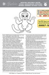 Mattel 0520 Manual De Instrucciones