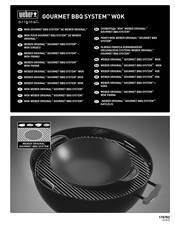 Weber GOURMET BBQ SYSTEM Manual De Instrucciones