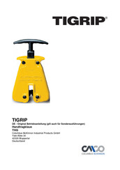 Columbus McKinnon TIGRIP TTR 0.75 Manual De Instrucciones