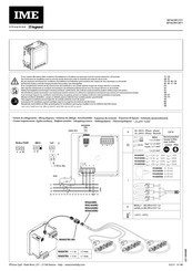 LEGRAND IME MF96ORFCMT1 Manual De Instrucciones