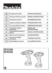 Makita DF333DSAE Manual De Instrucciones