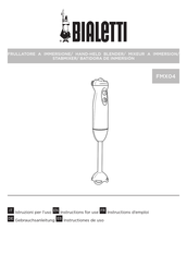 Bialetti FMX04 Instructiones De Uso