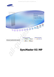 Samsung SyncMaster 932MP Manual De Instrucciones