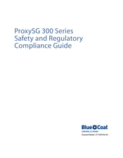 Blue Coat ProxySG 300 Serie Guia Del Usuario