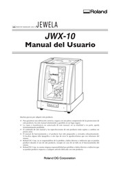 Roland JWX-10 Manual Del Usuario