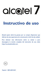 Alcatel 7 Instructivo De Uso