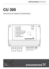 Grundfos CU 300 Instrucciones De Instalación Y Funcionamiento