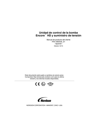 Nordson Encore HD Manual De Producto Del Cliente