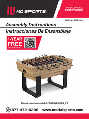 MD SPORTS FS056Y20009 Instrucciones De Ensamblaje