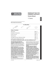 Delta MultiChoice T17453-H2O El Manual Del Propietario