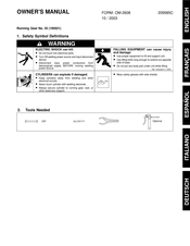 Hobart OM-2608 Manual Del Operador