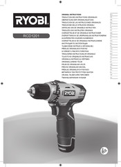 Ryobi RCD1201 Traducción De Las Instrucciones Originales