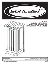 Suncast GH3900 Instrucciones Para El Armado